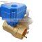 DN15 CWX-15N 12 Volt Electric Ball Valve  CR01 CR02 brass DN15 DN20 DN25 electric motorize ball valves