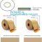 Kraft Paper Gummed Tape Kraft Paper For Heavy Packing,150um x 30mm x 150M Brown kraft paper strip tape with PE coated