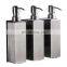 Wall mounted Stainless Steel modern Liquid 3 in 1 metal hand triple Soap Dispenser bracket with Pump bathroom accessories shower