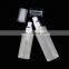 20ml  30ml 40ml 50ml 60ml 80ml 100ml glass bottles or frosted bottles with silver or gold skirt treatment pump