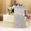 2016 Best Quality Hindu Style Embossing Silver Wedding Card