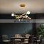 Indoor Ceiling Hanging Lamp Circle Rings Living Room Chandelier Bedroom Dining Room LED Pendant Light