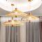 New Chinese Bamboo Chandelier Creative Umbrella Design Hanging Lamp For Living Room Restaurant Decoration LED Pendant Light