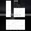 800x2600mm Porcelain Slate Tiles White Marble Slabs for Wall and TV Background