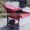 Semi automatic feed portable home use rice thresher/paddy rice thresher