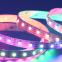 Dreamcolor digital Rgb 60 leds/m Led Light Strip addressable pixel rgb LC8822 Flex Led Strip Light