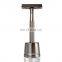 Private Label Black Color Brass Handle Shaving Tool Razor And Stand Shaving Kit