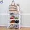 Tall 4 tier vintage shoe rack  holder