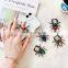 Universal Luxury Bling Diamond Metal Spider Mobile Phone Finger Ring Holder 360 Rotate Stand