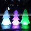 led Christmas lights wholesale /Christmas holiday room decor lights PE plastic led tree star snow holiday lighting indoor lamp