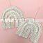 Rattan Boho Rainbow Wall Hanger Wall Art for Nursery Room Decor Wholesale Vietnam Supplier