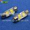 2015 Festoon F-31mm 4smd 5630 Canbus Led Car C5w , Auto Led Lamp C5w Led Car Light