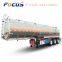 42000 Liters Truck Aluminum Fuel Tanks Trailer,Fuwa Axles Spring/Air Bag Suspension