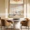Indoor Decoration Round Lattice Collection's Interlocking Planes  Glass Chandelier Rotating Staircase Living Room Lighting