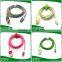 high quality fabric braided cable for iphone 5 iphone 6 OD 3.8mm USB cable 1.5m retail box packing