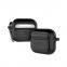 Factory Supply Round Aluminum Pu Hard Phone Eva Earbuds Hook Anti Knock Shockproof Earphone Case
