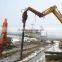 vibratory pile hammer fits to excavator in 20~30 ton