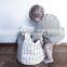 Canvas Folding Laundry Basket Kids Room Toys Storage Bag Clothes Organizer