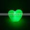 Plastic Romantic Heart Shape LED Night Light Color Changing Led Night Light