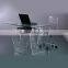 Classic Acrylic Office Computert Desk And Chair Furniture Set