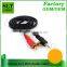 SLT 16ft 3.5mm to 2RCA Auxiliary Audio Cable with Gold Plated Connectors