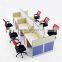 Modern furniture partition,office 6 person office workstation (SZ-WSB401)