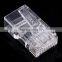 8P8C 8P8CR RJ45 RJ-45 CAT5 Modular Plug Network Connector for Cat5 Cat5e Cat6 Cable