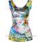 Tank top manufacturer from china print 3d tank top