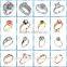 New arrival fashion jewlery for women beauty simple crystal necklace jewelry wholesale crystal jewelry N0099