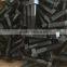 Part for excavator track shoe bolt and nut