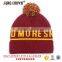 Custom Logo Winter Knitted Boys 100% Acrylic Beanie