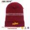 Custom Logo Winter Knitted Boys 100% Acrylic Beanie