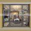 aluminum frame folding door/ aluminum double glazing bifold door