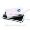 6600mAh external battery dual USB Output battery packs with LED torch for smartphone, Laptop, Tablet PC