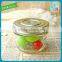 2015 Newest Hot sales clear glass jar storage food jar with Lids