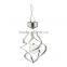 Solar Powered LED Wind Spinner Windchime Color Changing Outdoor Hanging Spiral Garden Light Yard Decoration Promotion