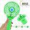 Outdoor Mini Handheld Pocket Fan Folding Desk Cool Air Portable Battery Travel