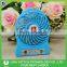 2016 Desk USB Mini Fan Rechargeable Led Plastic Standing Fan With Customized Logo