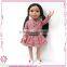 Fashion Plastic Vinyl half cloth body doll toys , PVC vinyl doll for girls