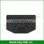 89keys OEM version silicone led industrial military keyboard with touchpad