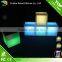 Battery rechargeable rgb eco material led cube