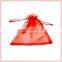 organza pouch organza gift bag with customized color