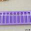 10 Caviity Strip - Shaped Cookie Mold Silicone Cake Mould Baking Tray