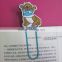 magnetic clip korean printable cardboard paper bookmark/book page holder