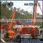 New design percussion drilling rig good use for foundation holes drilling