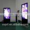 Control remoto indoor floor standing lg screen 55 inch interactive led advertising panel