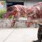 Hot sale animatronic velociraptor dinosaur costume adult