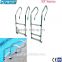 Factory produce swimming Pool SS304 4 steps pool ladder with safety rail
