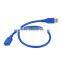 Universal 0.5M USB Extension Cable USB 3.0 Male A to USB 3.0 Female A Extension Data Sync Cord Cable Adapter Connector Wholesale