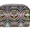 Classical and Abstract Patterned Makeup Bag /clutch bag for mascara and lipstick with zipper